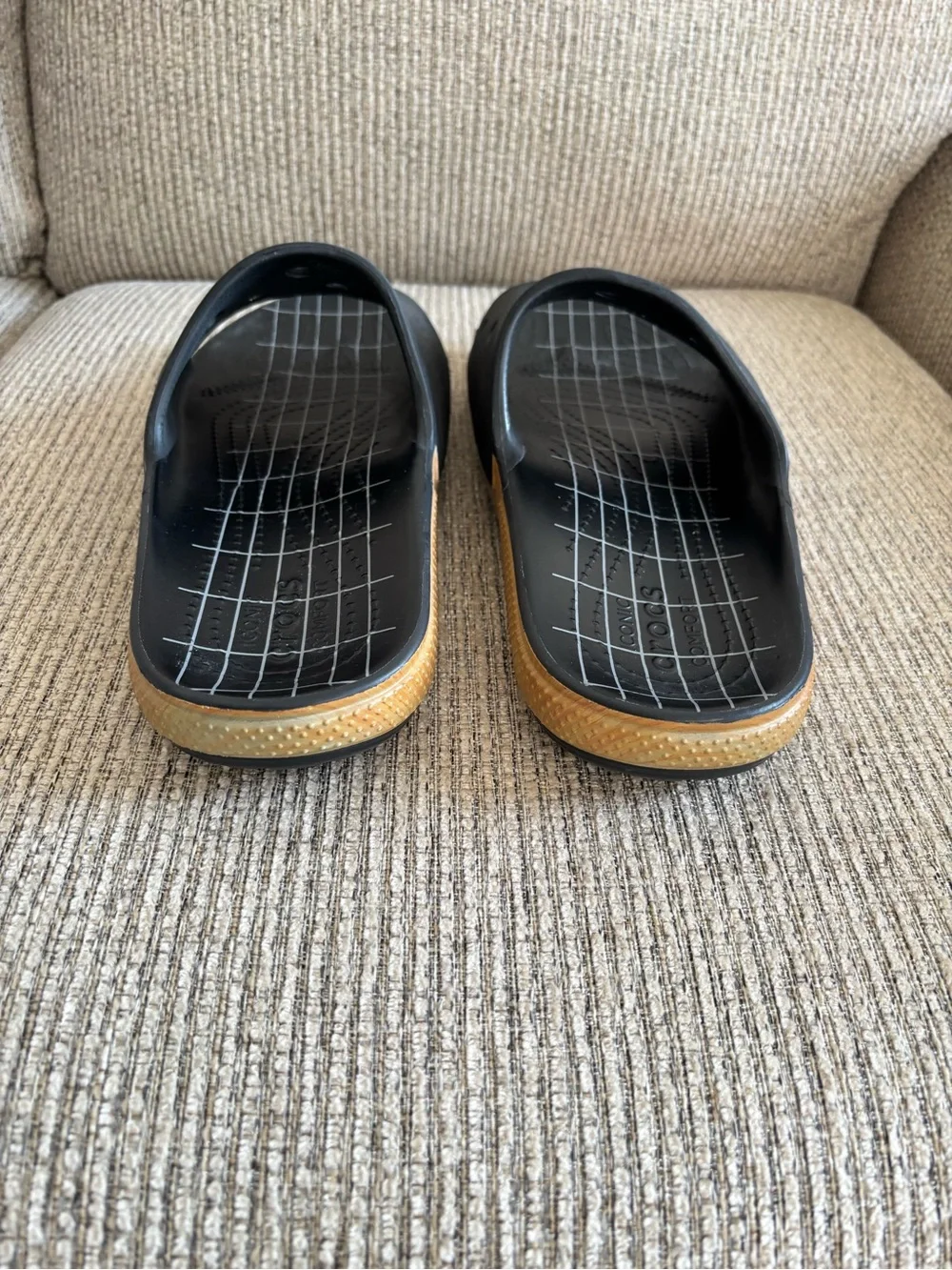 N/A crocs slides